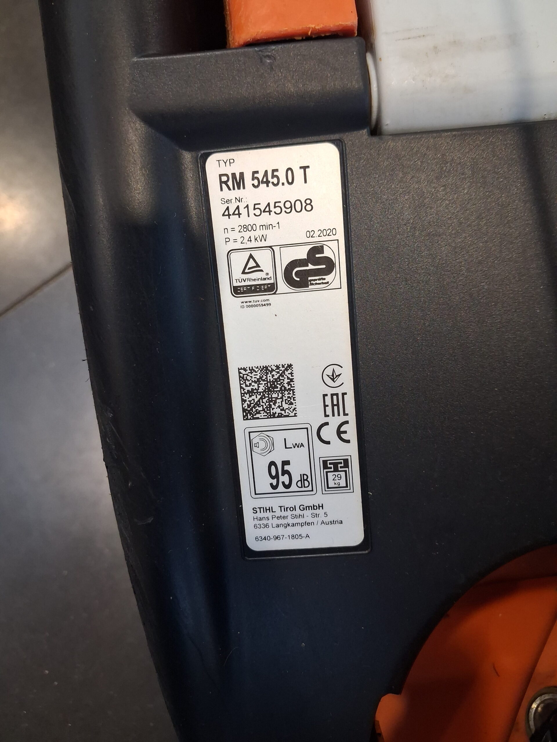 STIHL RM 545.0 T – Image 3